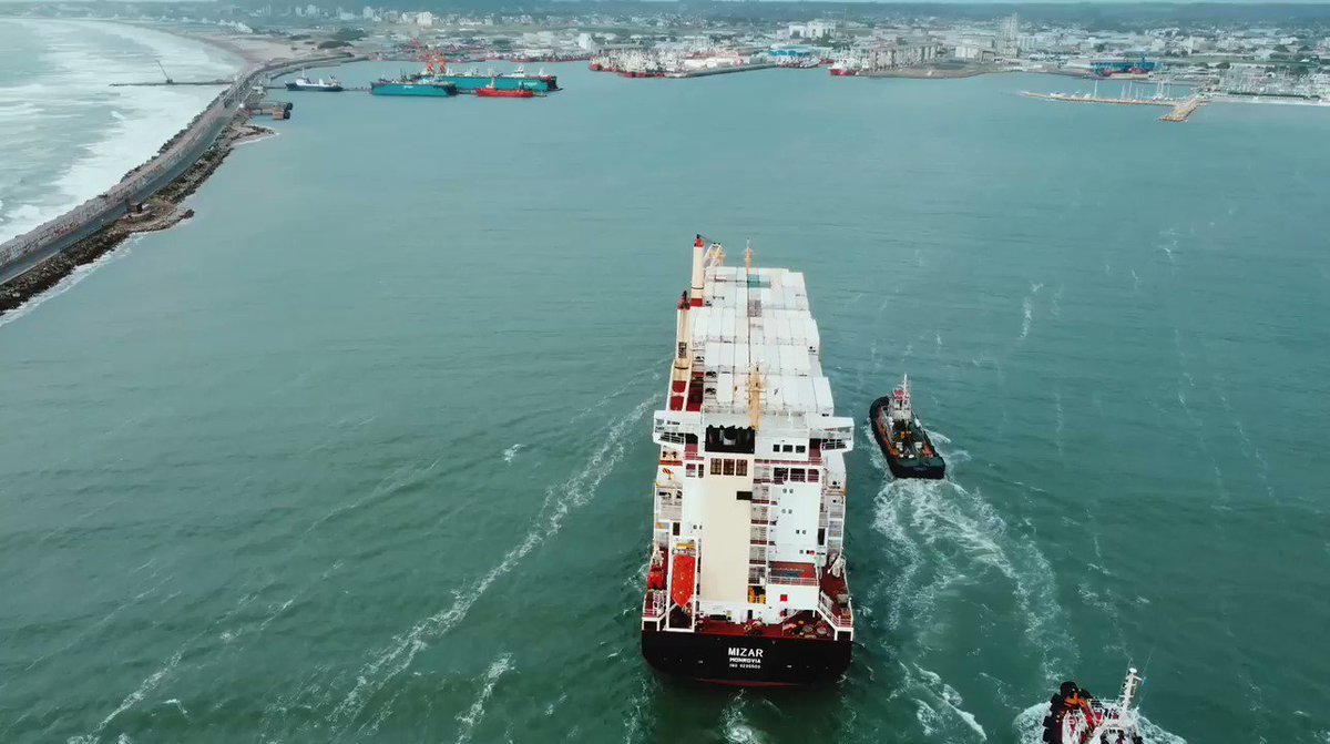 Puerto de Mar del Plata: Se registró un aumento del 15% de las exportaciones en contenedores