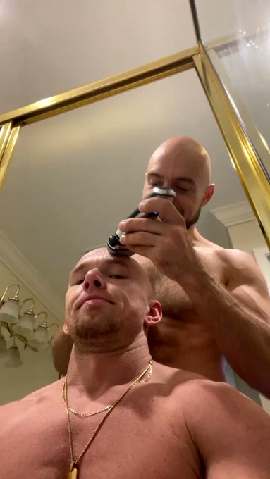 Quality Skinhead bonding time... @Tarzan_TopXXXL full vid and shower time posted on my https://t.co/o5ZVVWueeM