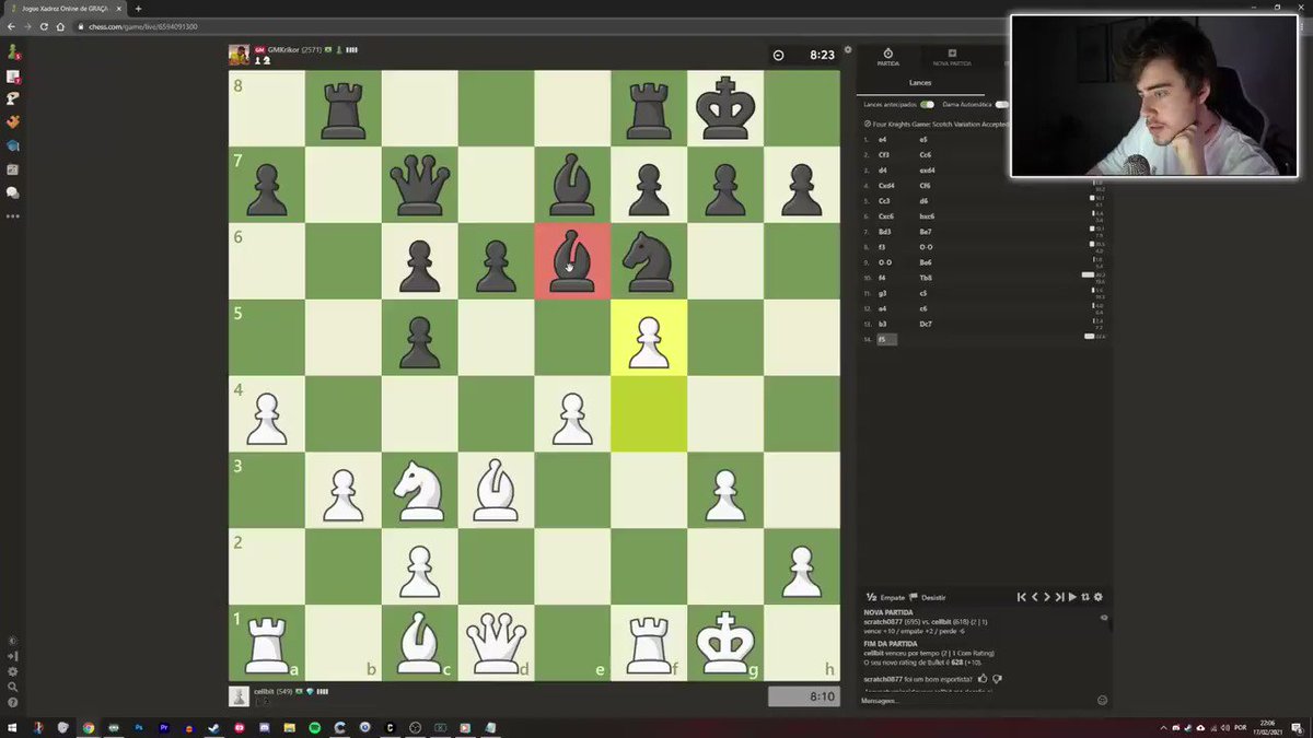 Krikor S Mekhitarian on X: Bora lutar para tentar mudar a situação do  xadrez brasileiro - vai rolar uma live agora às 14:30 com o Raffa Chess  para falarmos das nossas propostas
