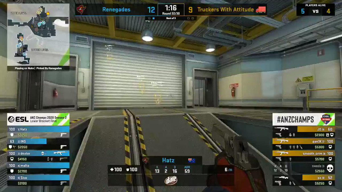 Reckon you can deag as good as @hatz_csgo here? Prove it by signing up to Saturday's ESL #ANZChamps CS quals.
It's free to enter - no ESEA Premium is required this season, so sign up now. 👉 https://t.co/ZTZRx07mSh https://t.co/Bkg2YtHpAc