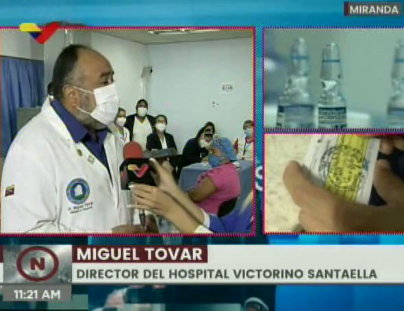 Resultado de imagen para Dr Miguel Tovar director del hospital santaella