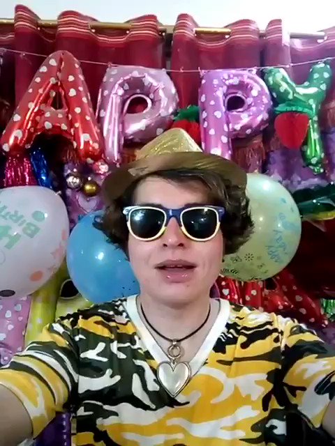 Happy birthday to Adil Khan                 From Farah Khan and her husband Hassan 