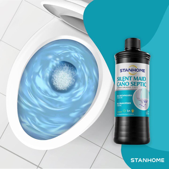 Más vale destapar que lamentar 🤢🚽🚰
Silent Maid Caño Septic es ideal para destapar ligeras obstrucciones causadas por acumulación de papel, cabellos, grasa y materia orgánica 👋✅
#StanhomeMexico #MerecesLoMejor #HomeCare https://t.co/8F3vAGLk8q