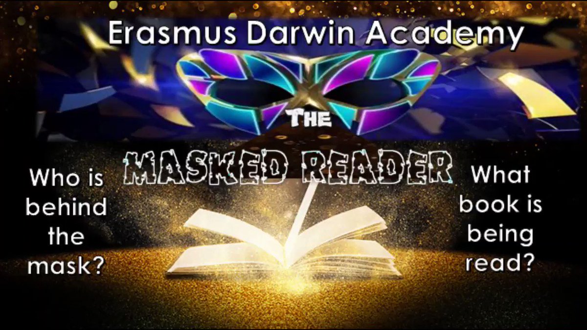 Whose that behind the mask? #maskedreader #weareEDA #WorldBookDay