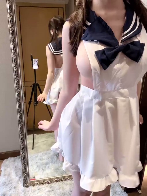 コスプレイヤー糯美子MINIBabeのTwitterエロ動画1