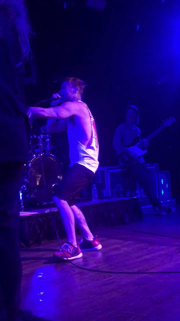 In honor of his birthday, here s bert mccracken singing happy birthday to a friend at a show from last february 