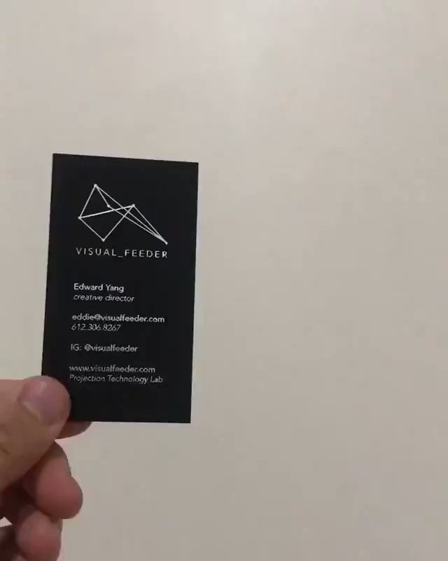 This #AR #business card is cooler than yours
by @jeanyvesgonin
#Tech #Marketing #AugmentedReality #OpenSource #IT
Cc: @pawlowskimario @marketbuildr @paula_piccard @ronald_vanloon @mhiesboeck https://t.co/uKgcBjpt7E
