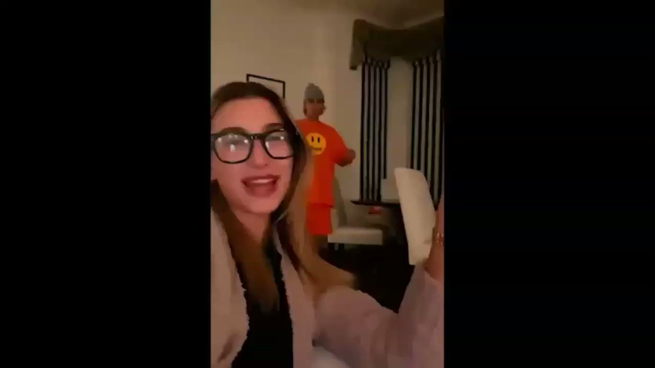 Hailey Bieber and Justin Bieber wishing Mert Alas a Happy Birthday. 