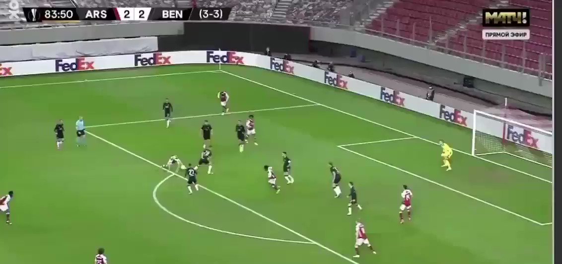 Benfica player dives. Tierney shouts You're a f****** diving c***, man. : r/Gunners