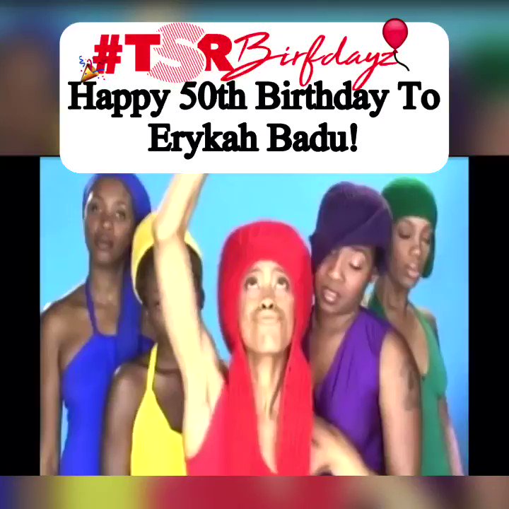 Y all wish Erykah Badu a happy 50th birthday, Roomies! 