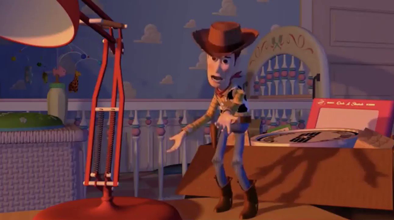 An alternate version of what Mr. Potato Head and Buzz Lightyears say after they and the other toys cross the road in Toy Story 2 - Imgflip
