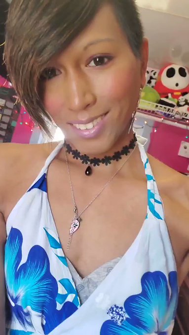 Love looking cute for my panda princess ???
@tvbunni @KymmyHarper 
#tiasgirls #femboy #sissy #mtof https://t