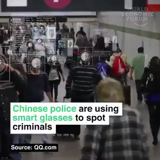 Chinese police are using smart glasses to spot criminals
by @wef
#IoT #Business #MachineLearning #AI
Cc: @xbond49 @scobleizer @wearableguru @arduino @jimharris https://t.co/y4mokCDZH1