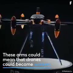 In the future all #Drones could have #Robotic arms
by @futurism
#MI #DL #Tech #Technology #HealthCare #HealthTech #Innovation #Health #IT
Cc: @ritupaghosh @siddhartha265 @ronald_vanloon @rubenroa @wsjhealth https://t.co/maNIg5TsXv