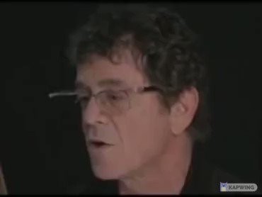 Happy birthday, lou reed 