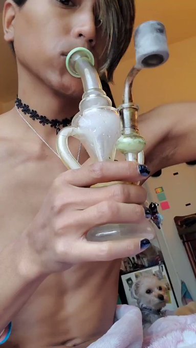 Tits...Clits...& Bong Hits...???
@Tv_bunni @KymmyHarper #tiasgirls #femboy #trans #mtof #smalltits #twink