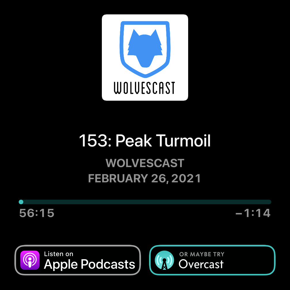 There are a lot of great Timberwolves podcasts out there.
Wolvescast is the only one to dedicate nearly 20 minutes to ranking seven individual moments from 2013’s iconic @WolvesRadio / Ed Malloy call.
Alan Horton is a dang legend. https://t.co/qvsK8P6xMi