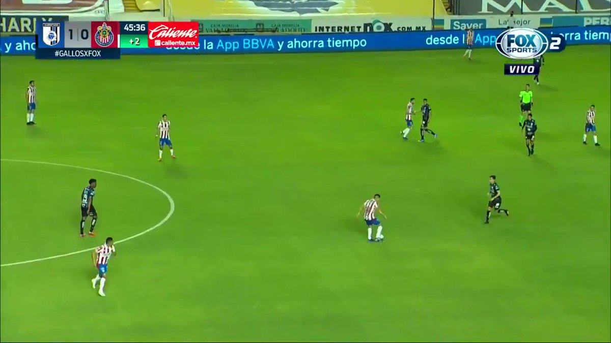 ¿Quién más podría ser? 🤩
GOLAZO de JJ Macías para empatar el partido 🐐🔥
#Querétaro 1 - 1 @Chivas l #Guard1anes2021 l J9
Métele a la #LigaMx en https://t.co/ePBeOP0rVP ➡️ https://t.co/ec4ZBTIacS
#MásAcciónMásDiversión #ApuestaPorLaLigaMX https://t.co/ULgvYh876n