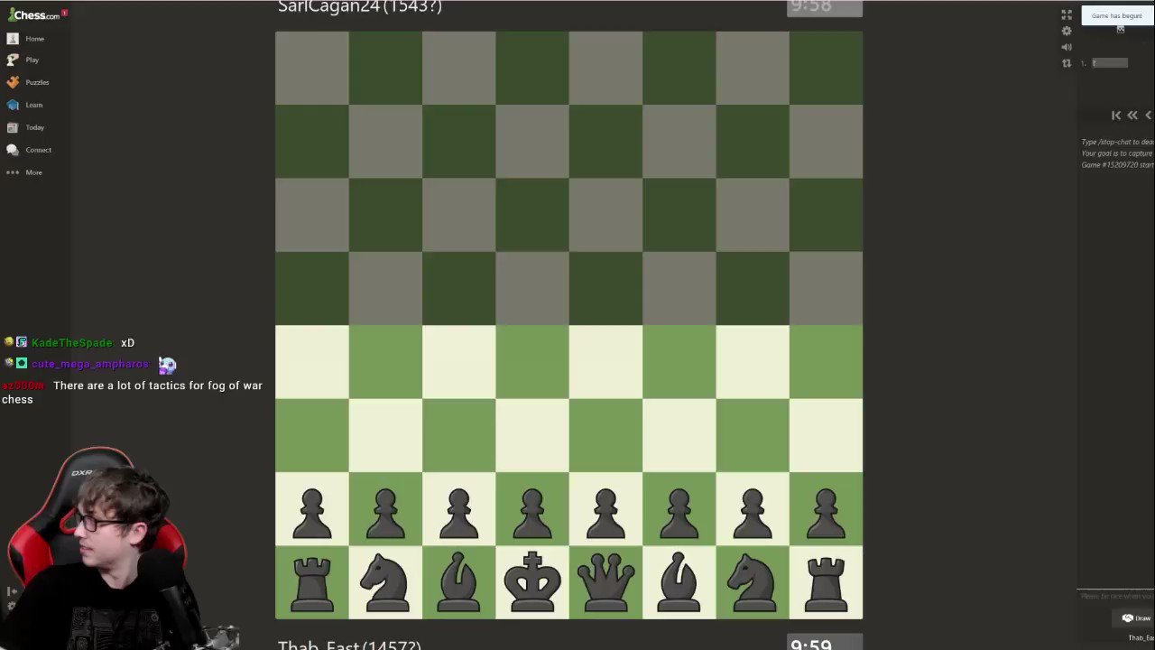Fog of clearance war chess