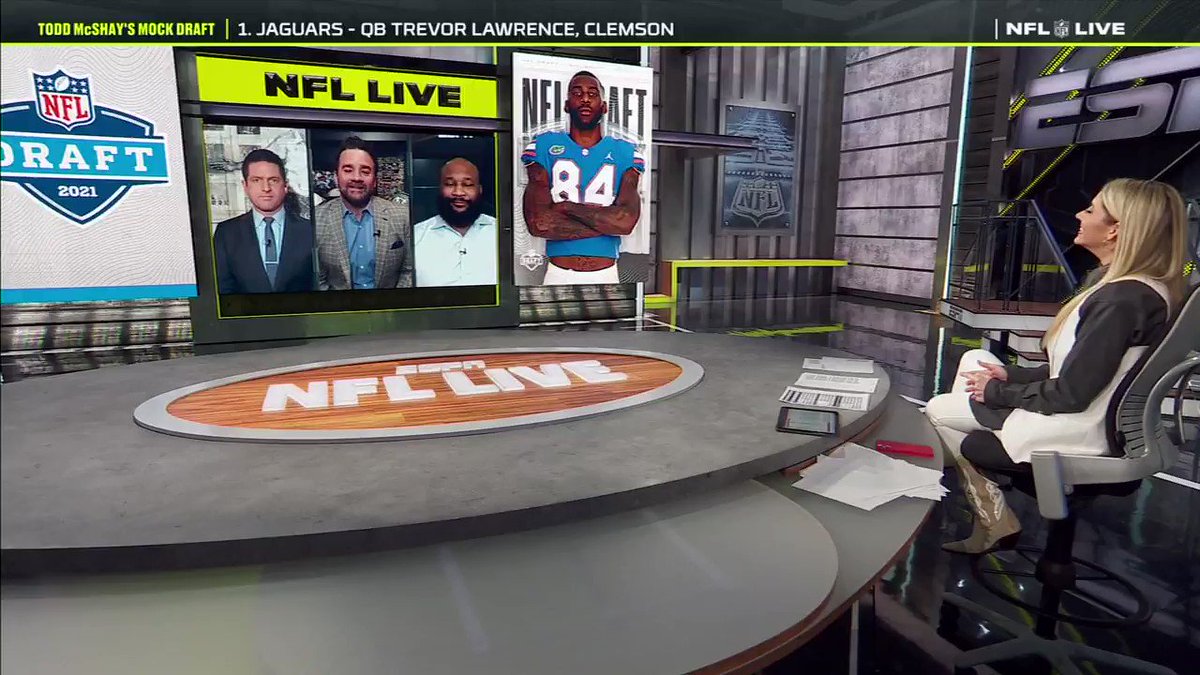 "They done lost their mind Laura... it's a Tight End bro!"
@SaturdayJeff was not feeling @McShay13 's projection of Kyle Pitts to the Eagles at No.6 π https://t.co/sSvwGhHUCV