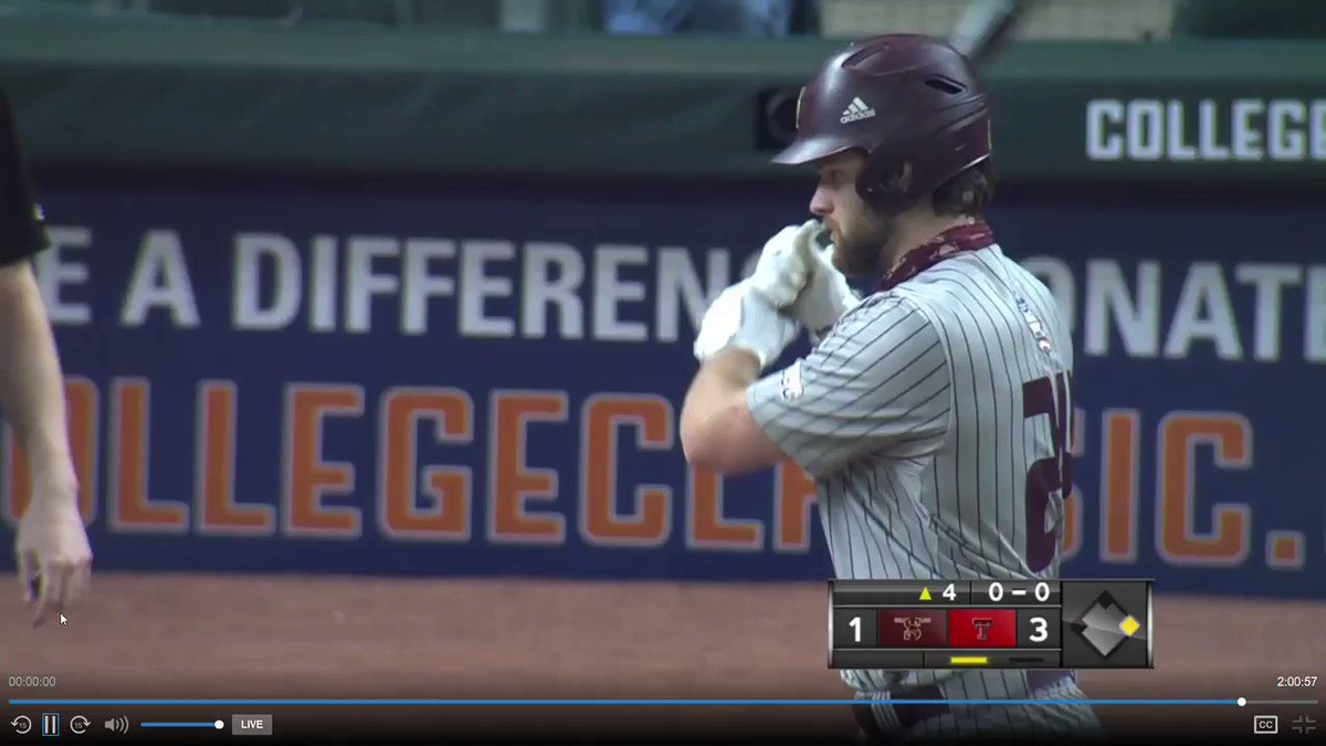 TxStateBaseball (@TxStateBaseball) on Twitter photo 2021-03-06 05:10:07 M4 | Tied the game on this 💣from @wesley_faison! TXST 3, TTU 3 #EatEmUp #ComebackStrong M4 | Tied the game on this 💣from @wesley_faison! TXST 3, TTU 3 #EatEmUp #ComebackStrong