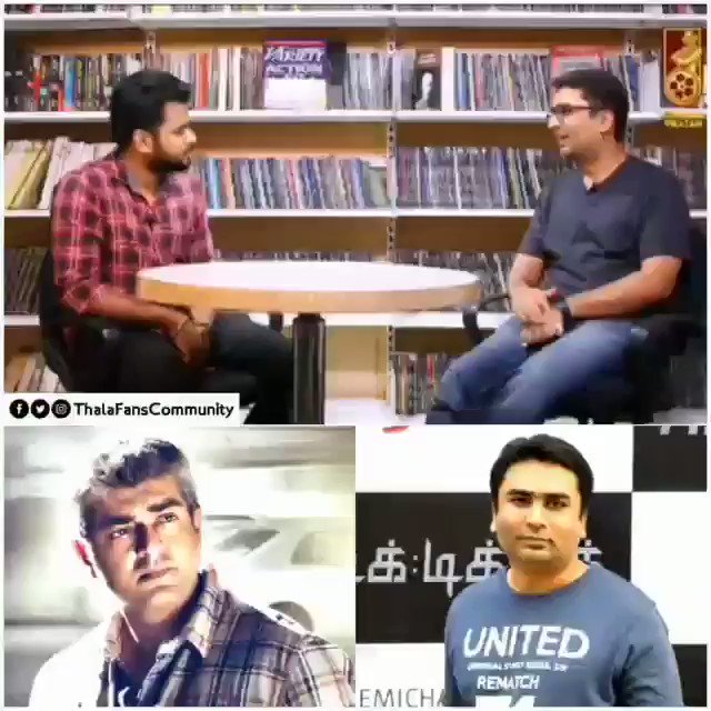 RT @TFC_Media: Director Shakthi Soundar Rajan (Teddy film Director) talk about #ThalaAjith  

#Valimai #AjithKumar https://t.co/uSArxVQeoB