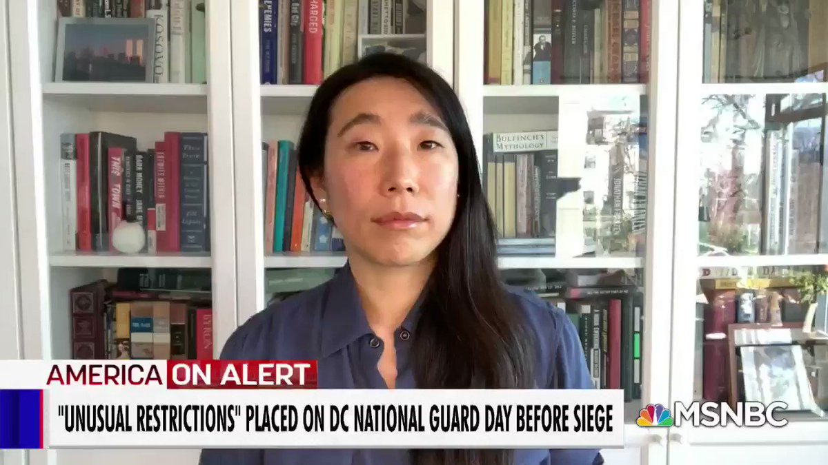 The link between the pro-Trump Insurrectionists and the Trump White House gets clearer. @ktbenner reveals that one of those recently arrested was still employed at the Trump State Department on Jan 6th. #velshi https://t.co/7WgaUkfRc2