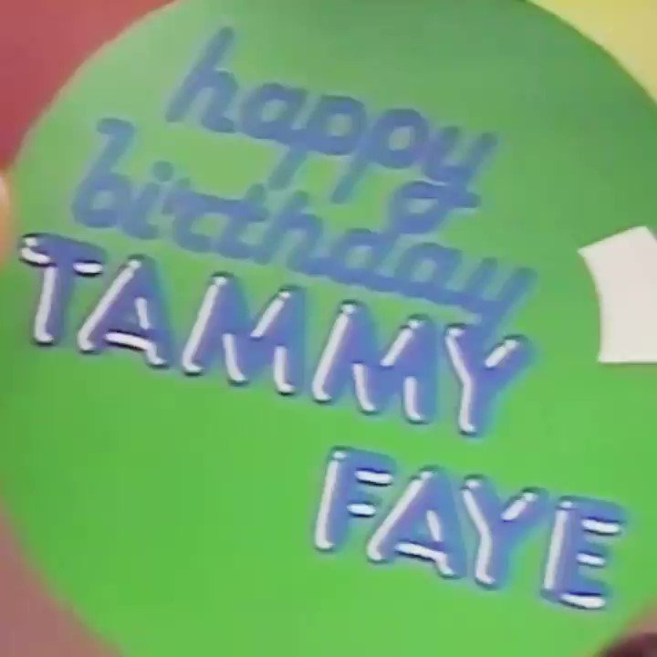 Couldn t have said it better myself  happy birthday to the one, the only... Tammy Faye Bakker! 