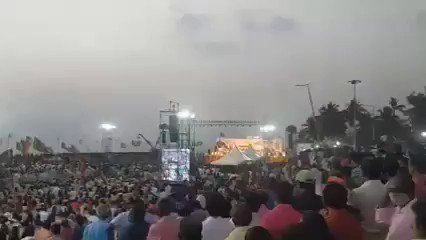 Saffron Tsunami Hit Thiruvanthapuram KERALA at Amith Shah Rally 
#vijayayathra 
#KSurendran https://t.co/qq1FoCKjrm