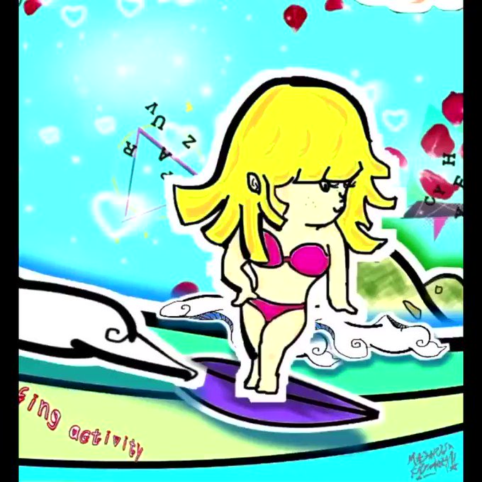 サーファーガールのtwitterイラスト検索結果 サーファーガールのtwitterイラスト検索結果