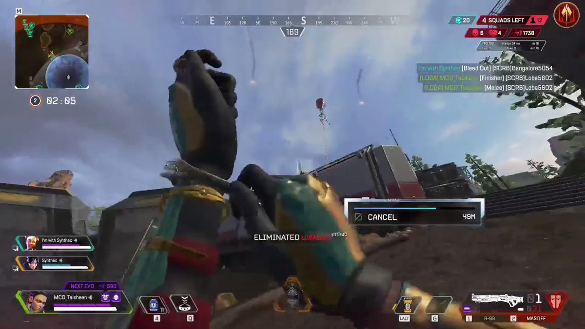 Apex Legends カオスセオリーイベント 音バグと共に開幕 ジブユーザーが減りそうなガンシールドアプデも追加