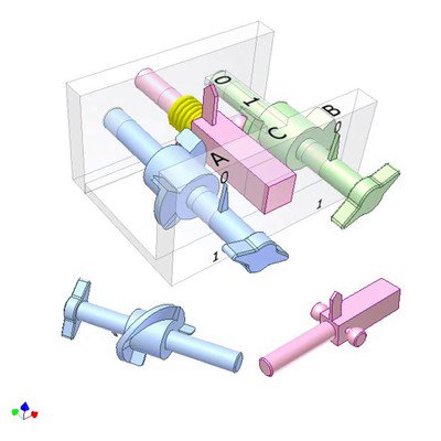 Mechanical AND Logic Gate