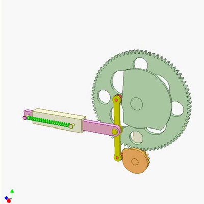 Cam and Gear Mechanism