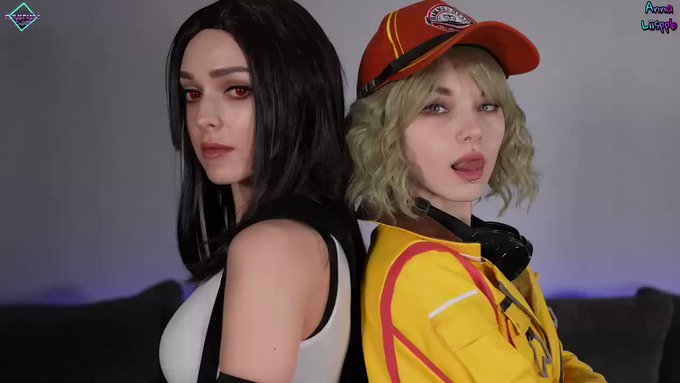 Cindy and Tifa have fun with a strapon and bring their pussies to orgasm 💦💦

https://t.co/dJy6efkKXd