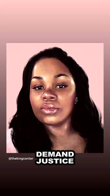 A beautiful soul, stolen. No justice in sight. She deserves better! #JusticeForBreonnaTaylor #BlackLivesMatter