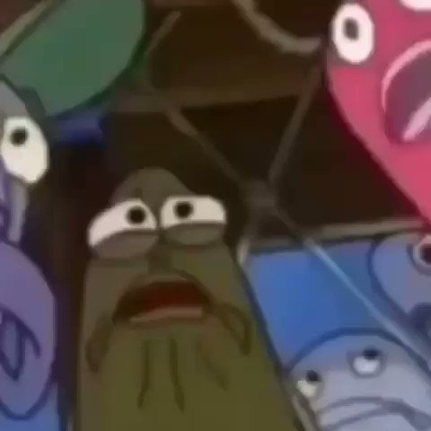 Spongebob Disgusted Fish