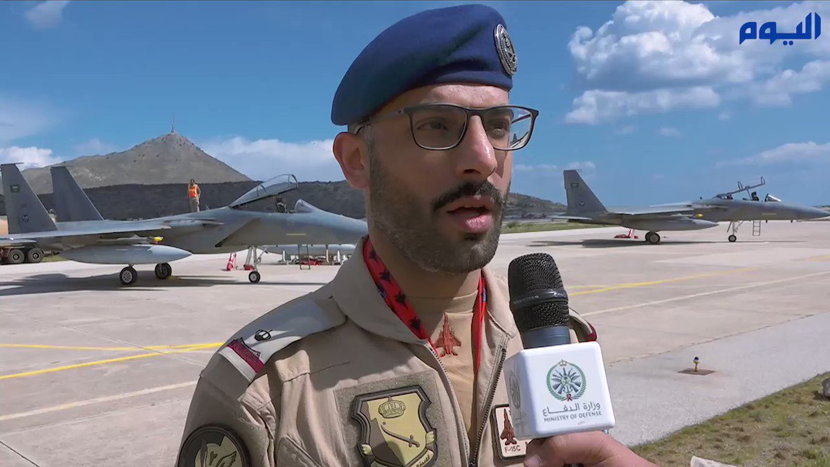 فيديو القوات الجوية الملكية السعودية تشارك في تمرين عين الصقر 1 باليونان