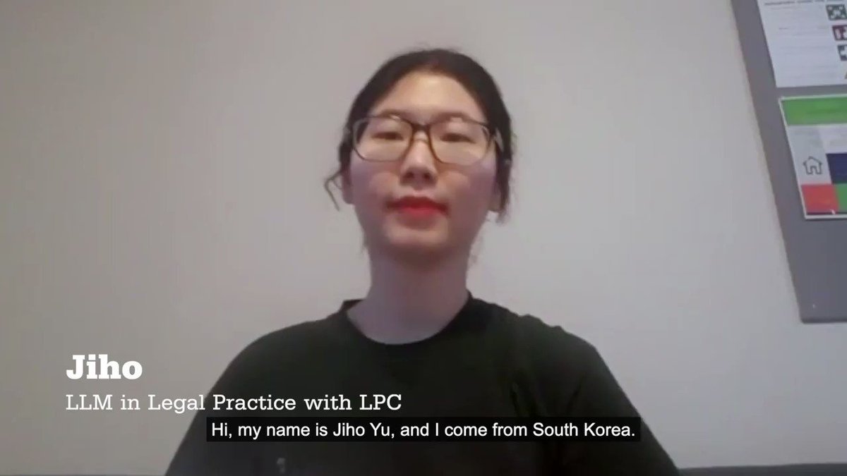 Meet Jiho from South Korea, who is studying at our Law School. She talks about the best things about studying at #ManchesterMet, including the support she receives from her lecturers to help her with her next steps. Find out more
https://t.co/72CGCBNIU3 #WeAreTogether https://t.co/1KR8lTY9nN
