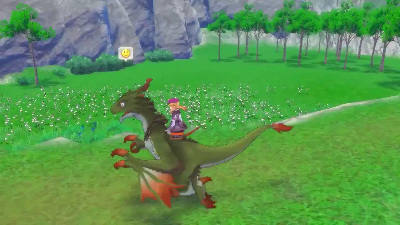 [情報] 《符文工廠5》推特新情報，操龍！