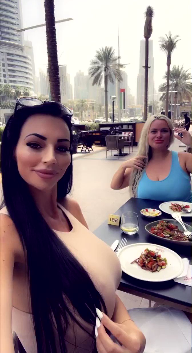 Yvonne Bar on X: With my sweet friend @olyria_roy t.coHg5dLl7KOB   X