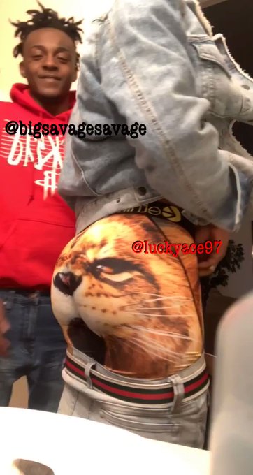 Nigga @LuckyAce97 Always Keep his 🅱️ooty Out Sagging🍑🍑🔥🥵No Kizzy Imma SPANK DAT SHXT EVERYTIME😤🍆🏚SUBSCRIBE