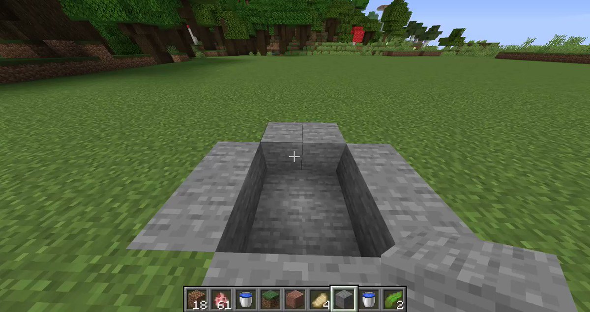 マイクラ 無限水源の作り方 溶岩もできる めっちゃ簡単 脱 初心者を目指すマインクラフト マイクラ 無限水源の作り方 溶岩もできる めっちゃ簡単 脱 初心者を目指すマインクラフト