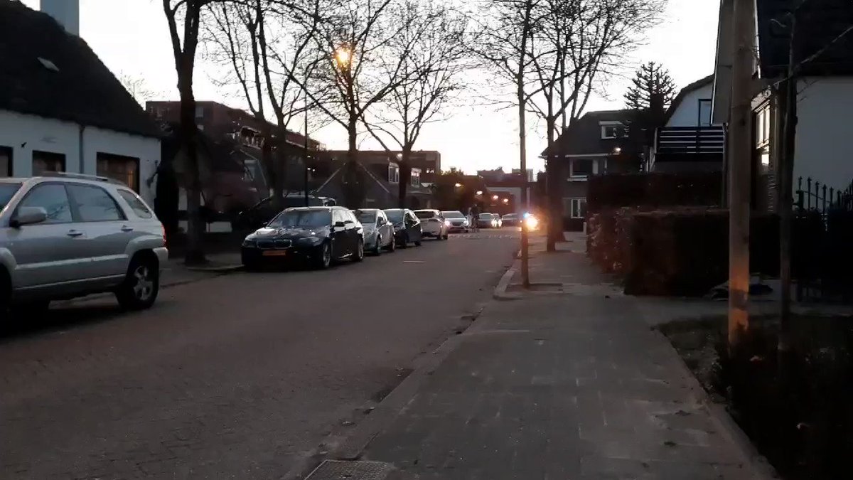 Melding brandweer Floralaan Apeldoorn inzake schoorsteenbrand