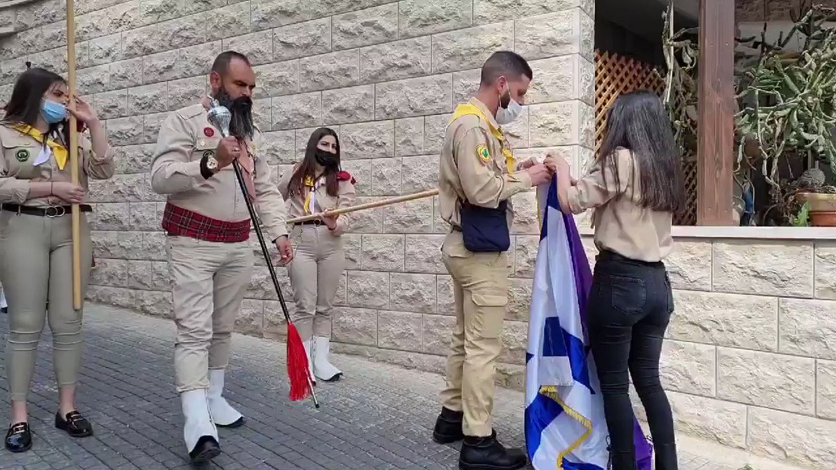 إسرائيل تغرد : بالفيديو.. مواطنون عرب مسيحيون في إسرائيل يحتفلون ب