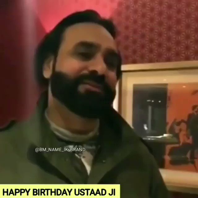 Happy birthday  ustad babbu maan ji 