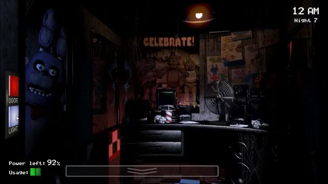 Errors of FNaF on X: “[#FNAF 1] There was an odd glitch where 