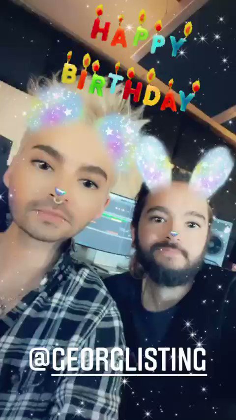 An adorable birthday song from Bill and Tom to the one and only Georg Listing. Happy 34! Much love xx. 