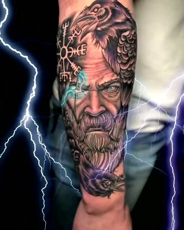 storm tattoo sleeve