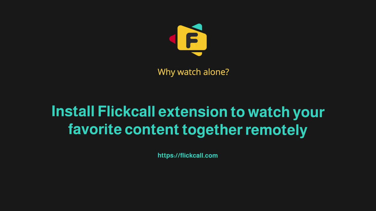 flickcall s video Tweet