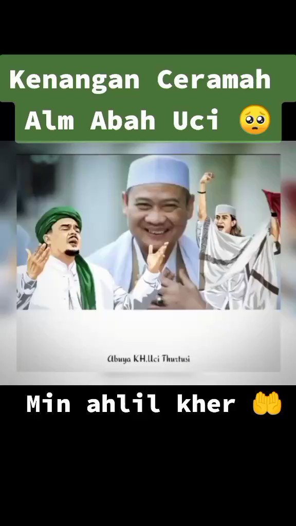 Foto Abuya Abah Uci Momen Di Masjid Jami Albarokah